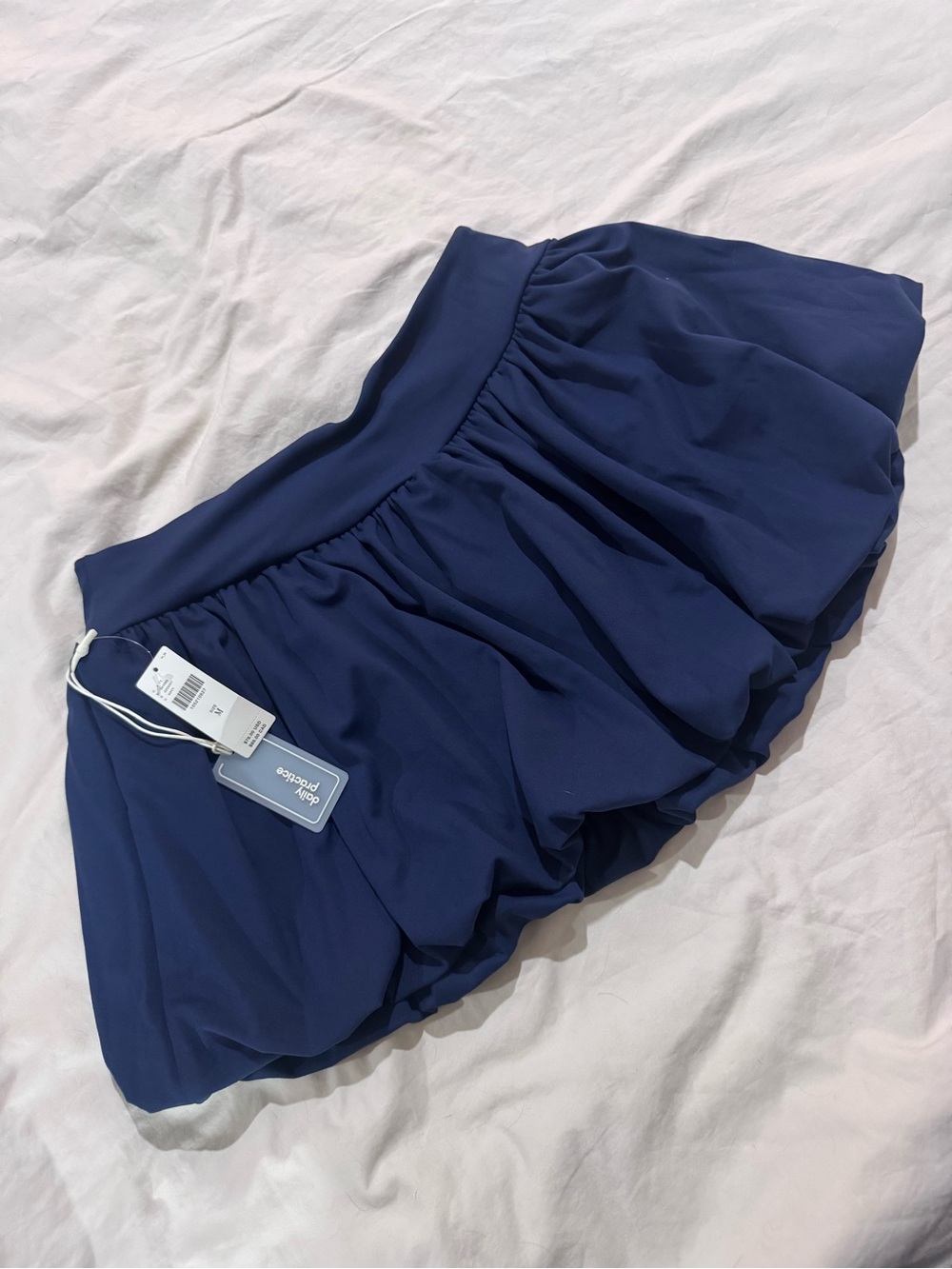 Anthropologie Navy Bubble Skirt with Tag